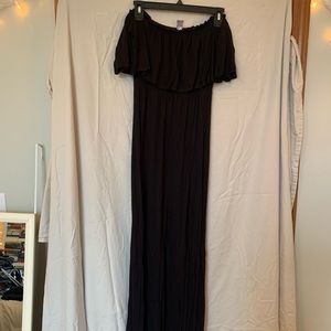 H&M Off-The-Shoulder Maxi Dress